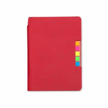 CADERNO C AUTOADESIVO VERMELHO 11593 1582117185