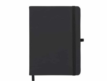 Caderneta tipo Moleskine com Porta Caneta PRETO 11987 1591813367