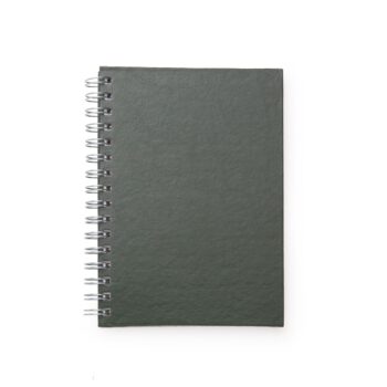 Caderno Pequeno De Couro Sintético
