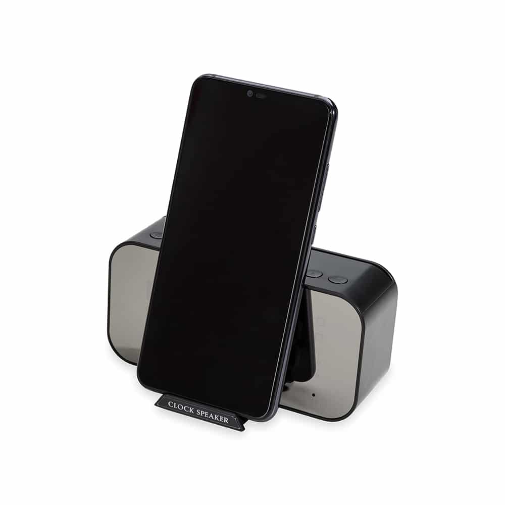 Caixa De Som Multimidia Com Relogio E Suporte Para Celular 11670D1 1583268315