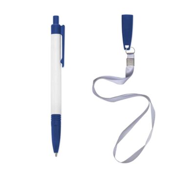 Caneta Plastica com Cordao 10334 1567024672