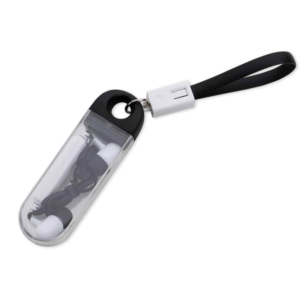 Fone De Ouvido Bluetooth Com Estojo E Cabo Para Recarga 247D2 1593719650