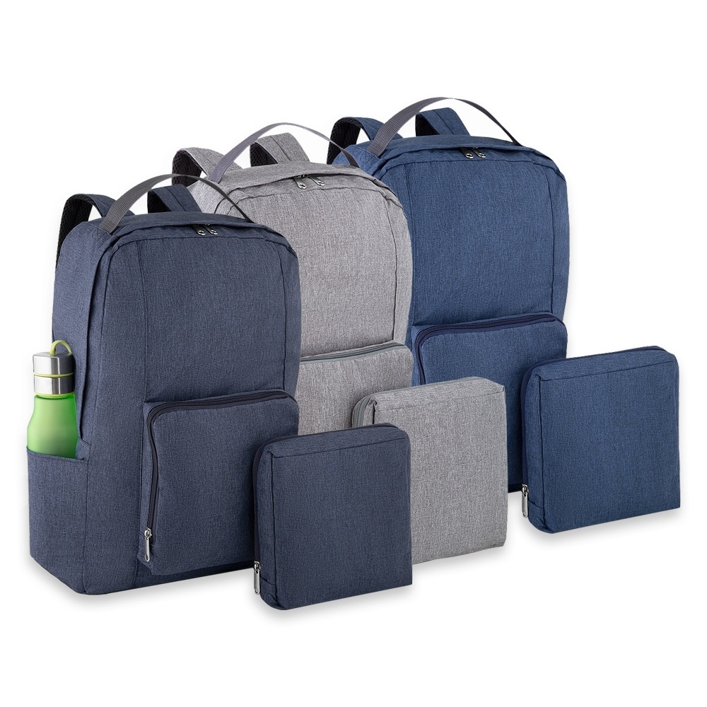 Mochila Dobrável De Poliéster - Imagem 2