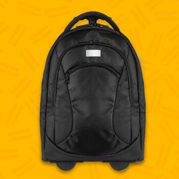 Mochila Em Poliéster Com Rodas