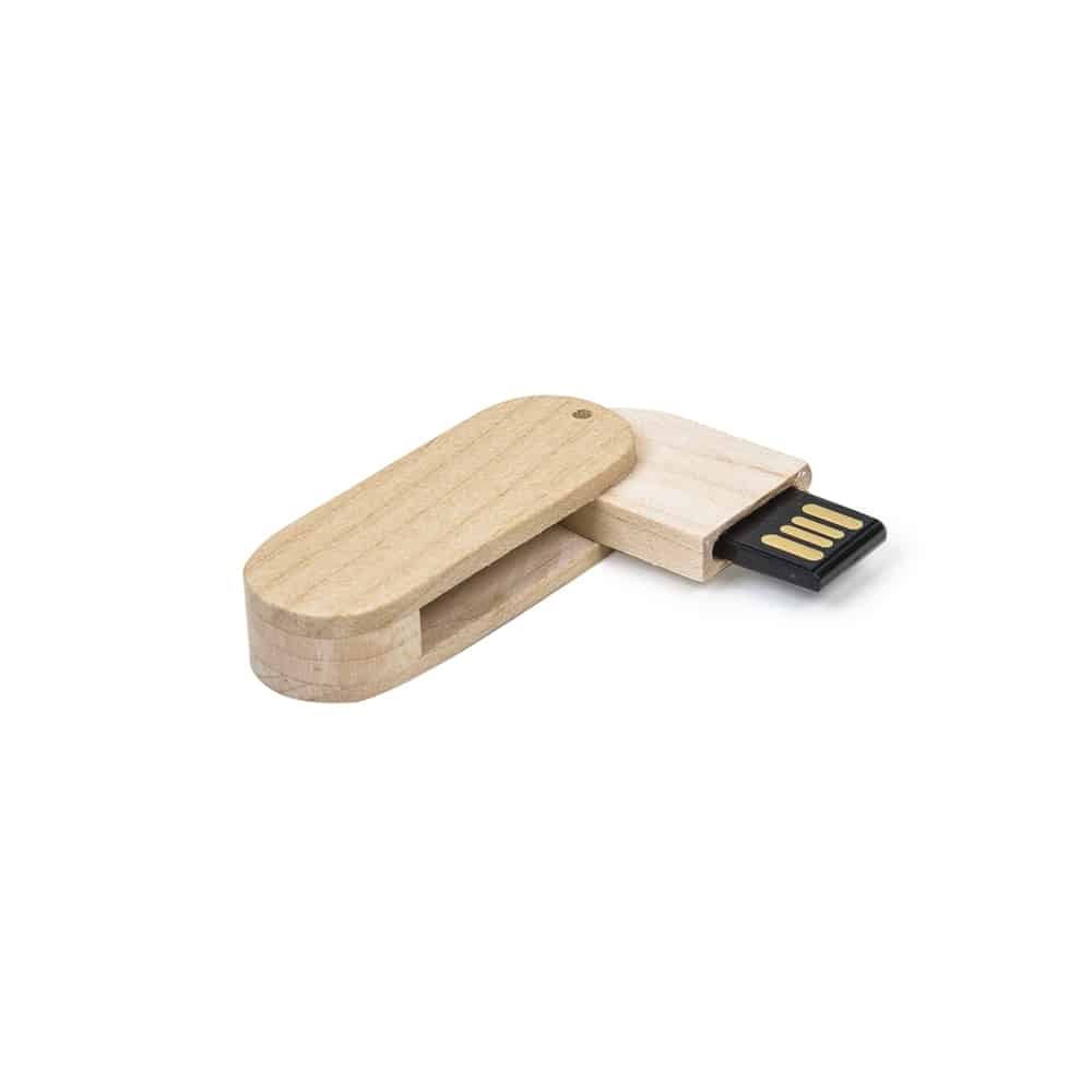 Pen Drive 4Gb Bambu Giratorio 3234D1 1480773567
