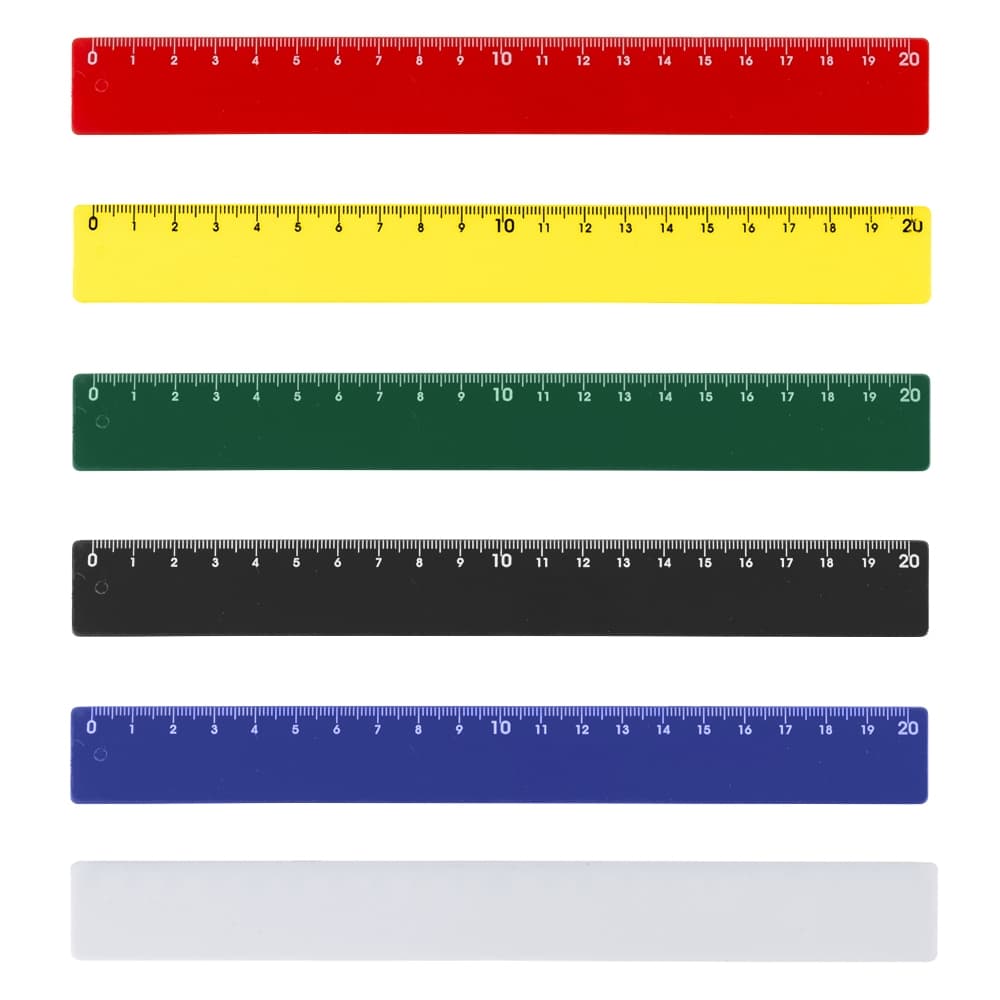 Regua Plastica 20Cm 6509D1 1504281037
