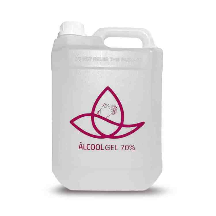 Álcool Gel 70% Antisséptico 5 Litros Healty 5L