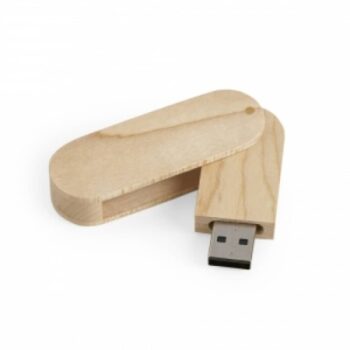 Pen drive de madeira giratorio 4GB 14259 1652191297