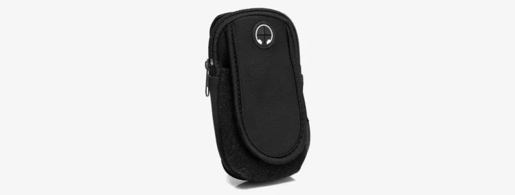 Bracadeira Para Celular Em Neoprene Preto 14342