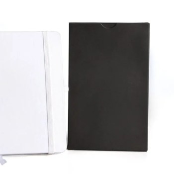 caderneta c pauta branca 122x17 cm 20535
