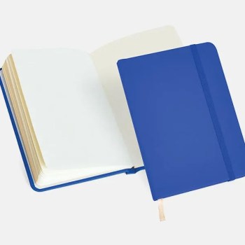 caderneta p anotacoes 17x12 cm azul 80 folhas 10298