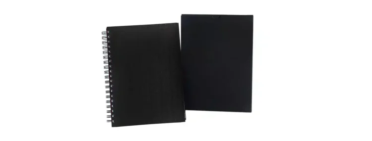 Caderno Pautado Com Wire O Preto 235X18Cm 100 Fls 20547