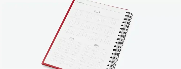 Caderno Pautado Com Wire O Vermelho 255X195Cm 100 Fls 14927