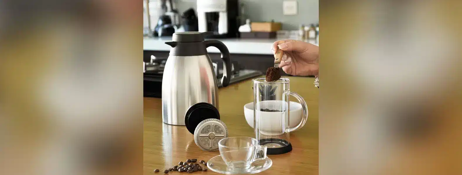 Cafeteira Prensa Francesa Em Vidro 350Ml 20555