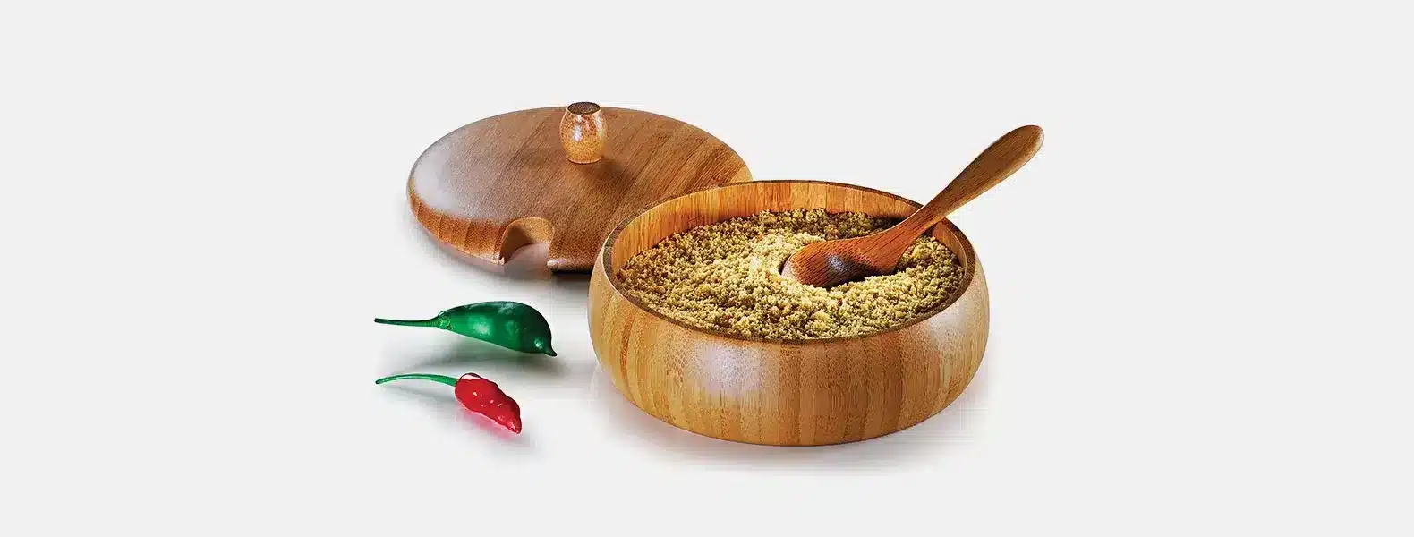 Farinheira Em Bambu Barcelona 04 L 2 Pcs 20927