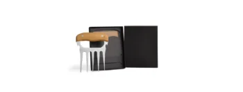 garfo com 5 dentes em bambu inox 115x145cm 20898