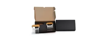 garfos com 5 dentes em bambu inox 115x145cm 2 pcs 20894