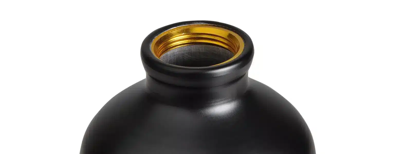 Garrafa De Aluminio Preta 1 Litro 20620