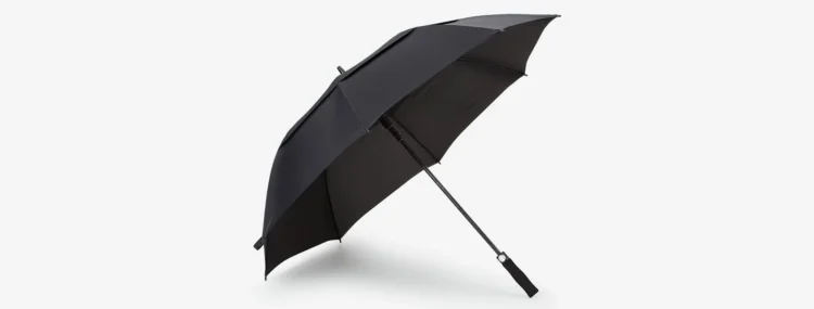 Guarda Chuva Automatico Grande Preto 130 Cm 9926