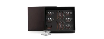 jogo de xicaras com pires 90 ml 12 pcs 20203