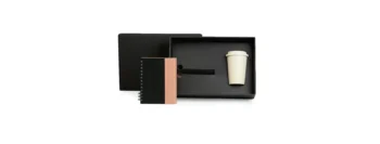 kit caderno caneta e copo 19501