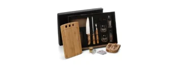 kit churrasco drinks e jogo de baralho 12 pcs 18184