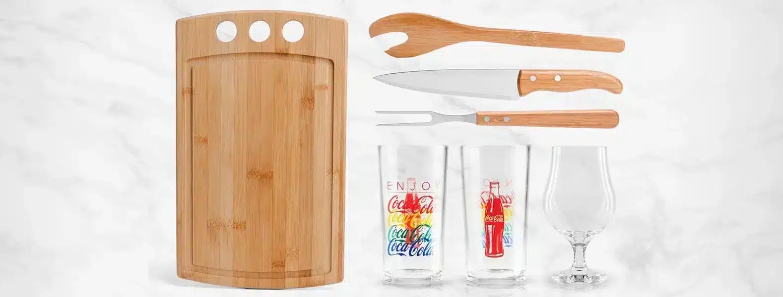 Kit Churrasco Refrigerante E Cerveja Coca Cola Summer 9 Pcs 17598