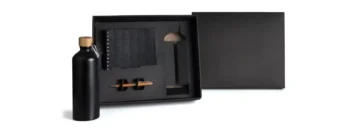 kit garrafa caderno e caneta 3 pcs 20626