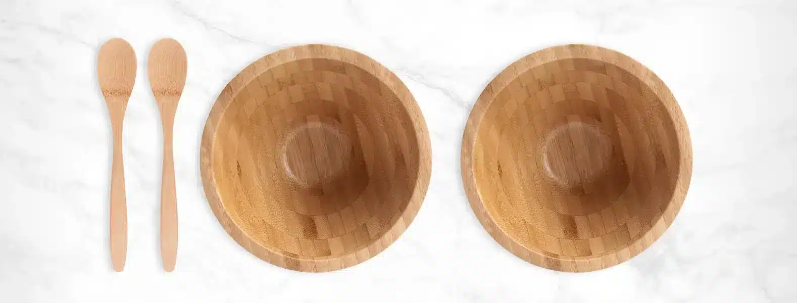 Kit Para Cafe Da Manha Em Bambu 4 Pcs 17555