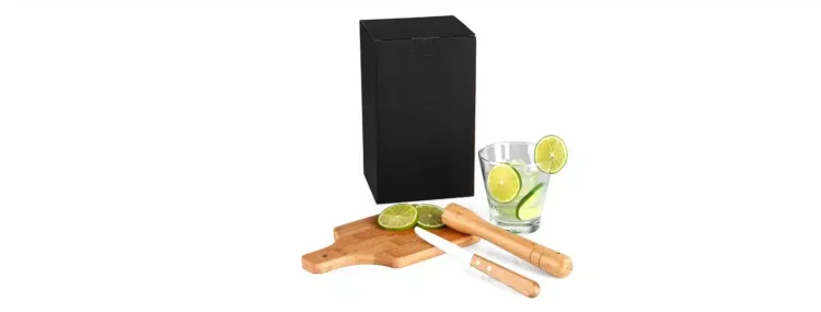 Kit Para Caipirinha Em Bambu Ibiza 035 L 4 Pcs 19832