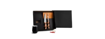 kit para churrasco com copo termico 4 pcs 20834