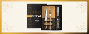 kit para churrasco com copos 5 pcs 20826