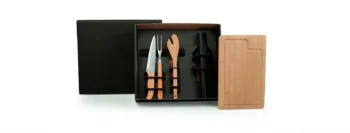 kit para churrasco com esteira grill 5 pcs 19490