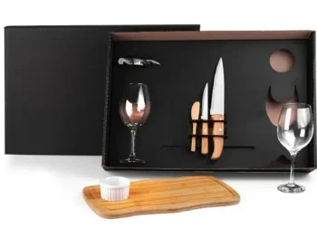 kit petisco cozinha e vinho 8 pcs 19681