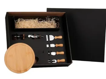 kit queijo e vinho 7 pcs nao acompanha garrafa 19153