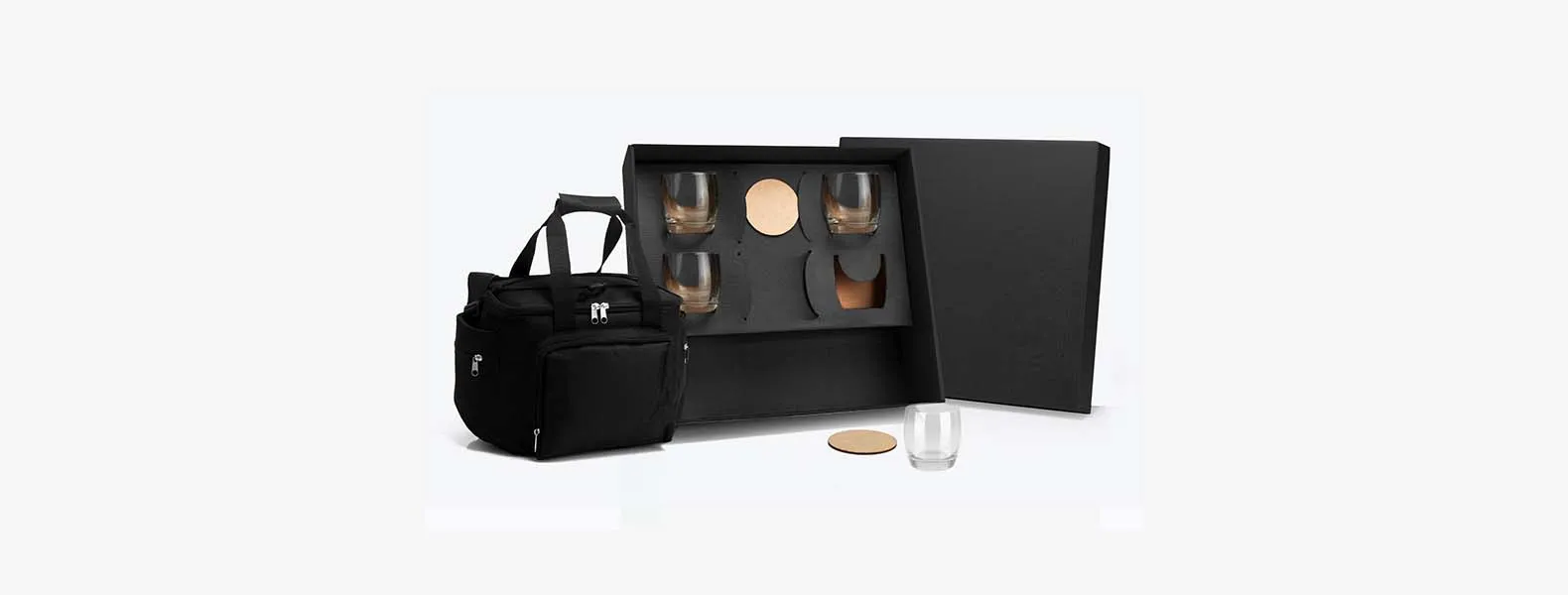 Kit Whisky Com Bolsa Termica 9 Pcs 17114