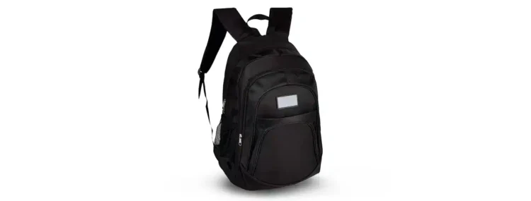 Mochila Preta Em Polyester 1680D 600D 19896