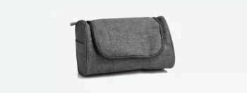 necessaire em melange cinza 17026