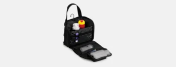 necessaire preta em polyester 600d 5l 10618