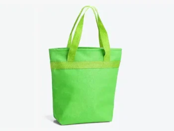 sacola termica em nylon 600 verde 5l 15710